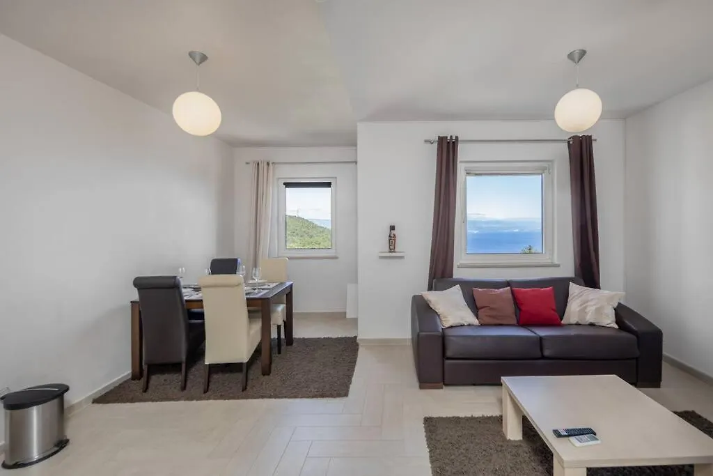 Villa Montana - Apartment Panorama 2 With Beautiful Sea View Near Opatija Veprinac 0*,  Croatia