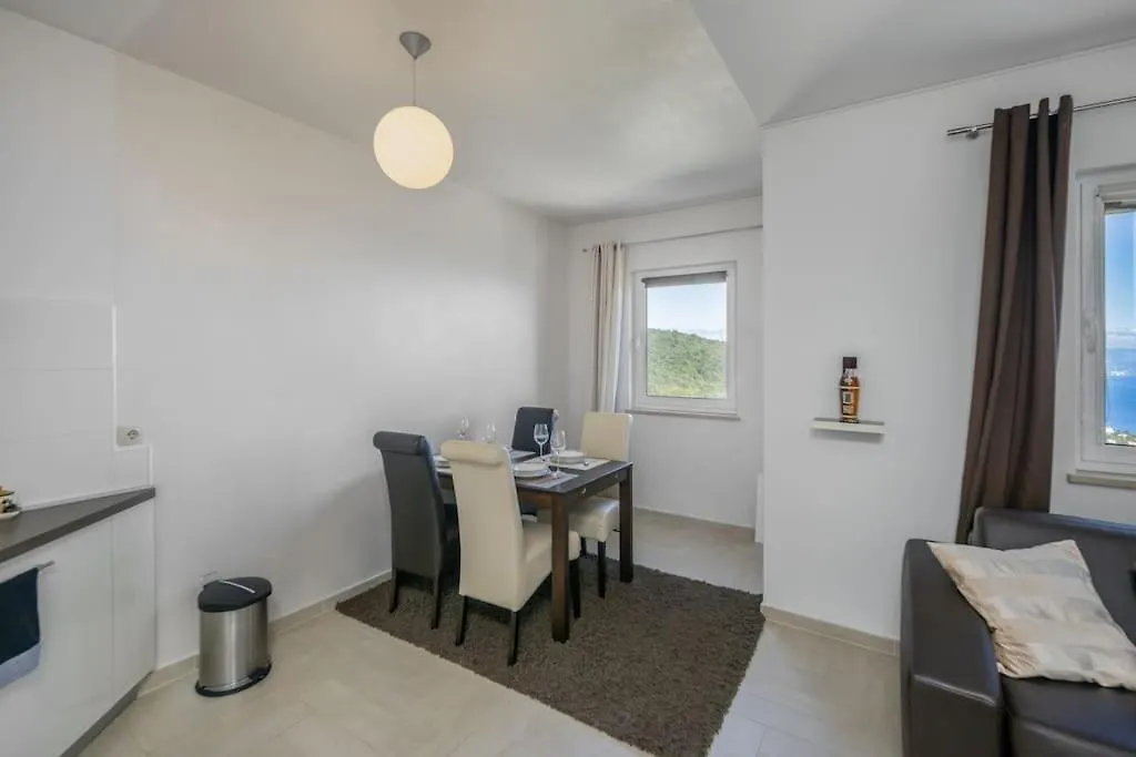 Villa Montana - Apartment Panorama 2 With Beautiful Sea View Near Opatija Veprinac